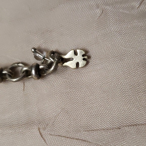 Elegant Antique Copper Heart Pendant Necklace. - Picture 8 of 10